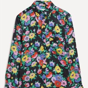 Liberty of London Women's madeleine Silk Relaxed Shirt